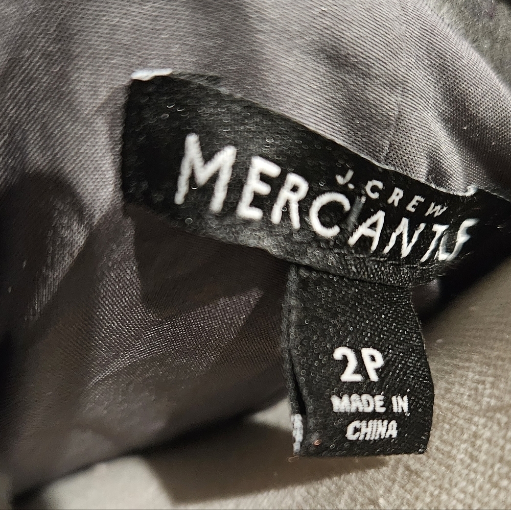 J. Crew Mercantile Gray Wool Blend Coat Womens - Picture 2 of 5